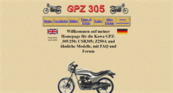 Desktop Screenshot of gpz-305.de